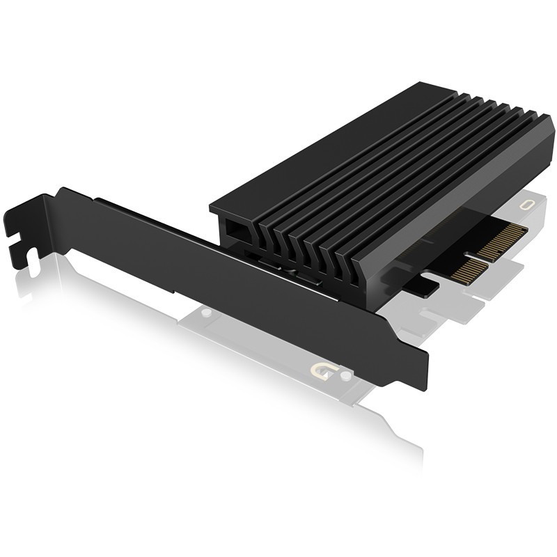 Buy PCI Express Card (x4) to 1x M.2 NVMe 2280 2260 2242 with Heatsink - RaidSonic in Cyprus, Nicosia, Limassol, Larnaka, Pafos
