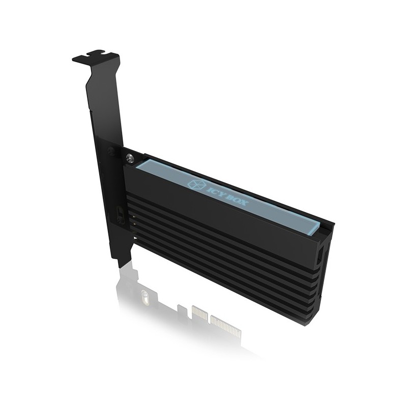 Buy PCI Express Card (x4) to 1x M.2 NVMe 2280 2260 2242 with Heatsink - RaidSonic in Cyprus, Nicosia, Limassol, Larnaka, Pafos