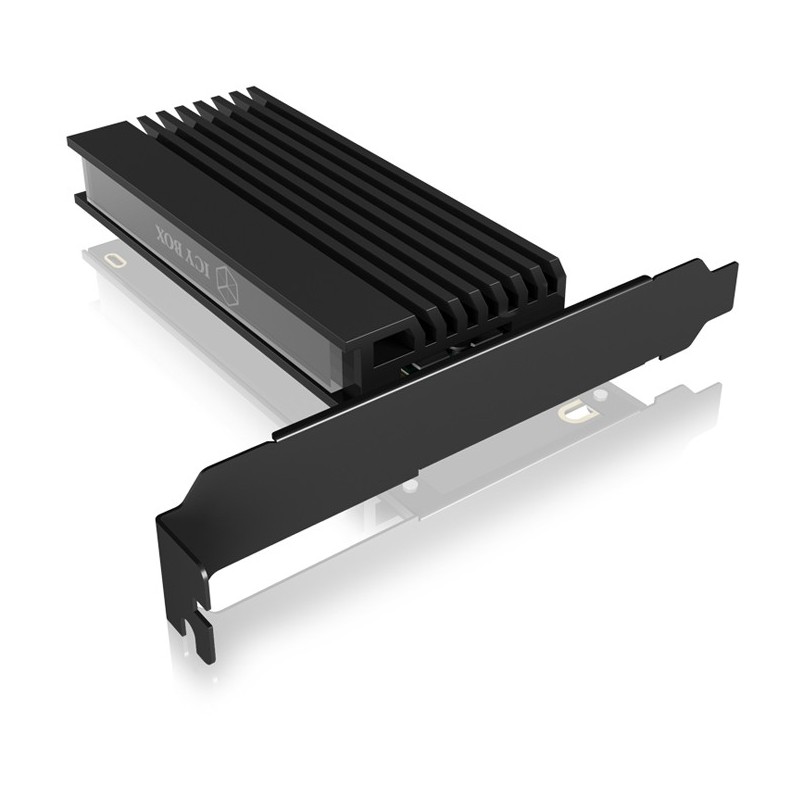 Buy PCI Express Card (x4) to 1x M.2 NVMe 2280 2260 2242 with Heatsink - RaidSonic in Cyprus, Nicosia, Limassol, Larnaka, Pafos