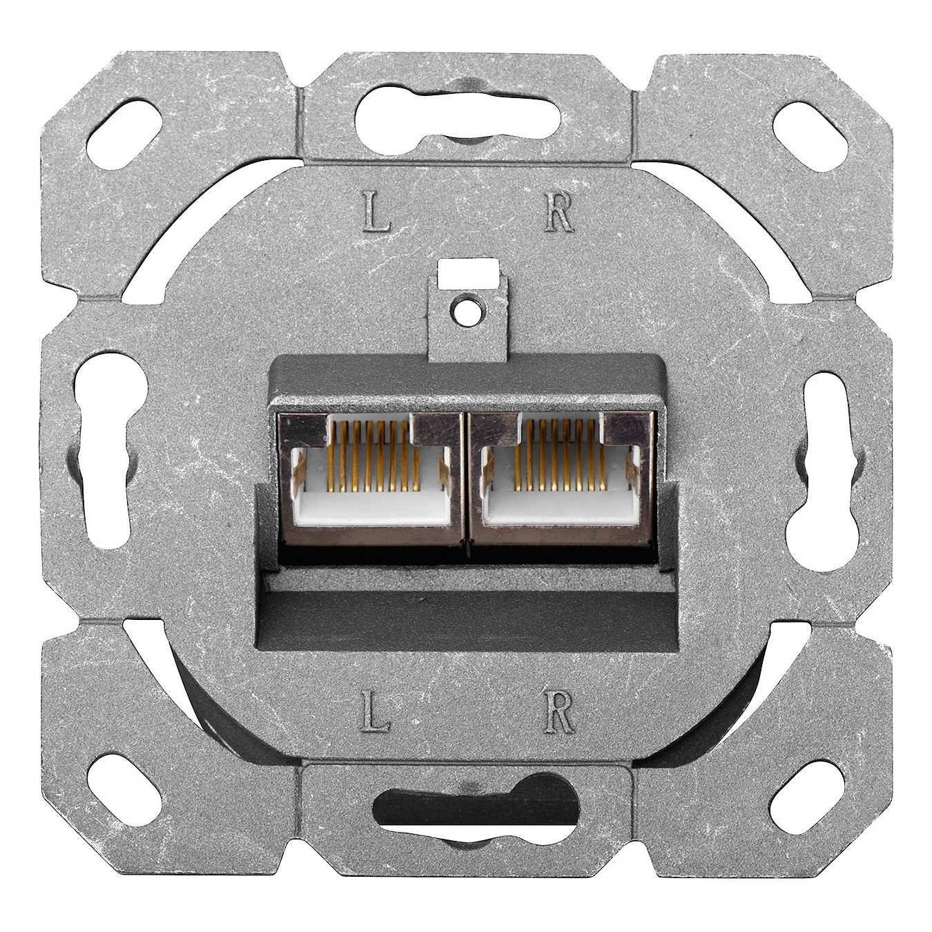DIGITUS RJ45Dose Cat6 2xRJ45 Shielded Surface-Mount White — Buy in Cyprus with Fast Delivery