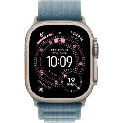 Buy Apple Watch Ultra 3 Titanium Cellular 49mm Natur (Alpine Loop hellblau) Medium in Cyprus, Nicosia, Limassol, Larnaka, Pafos