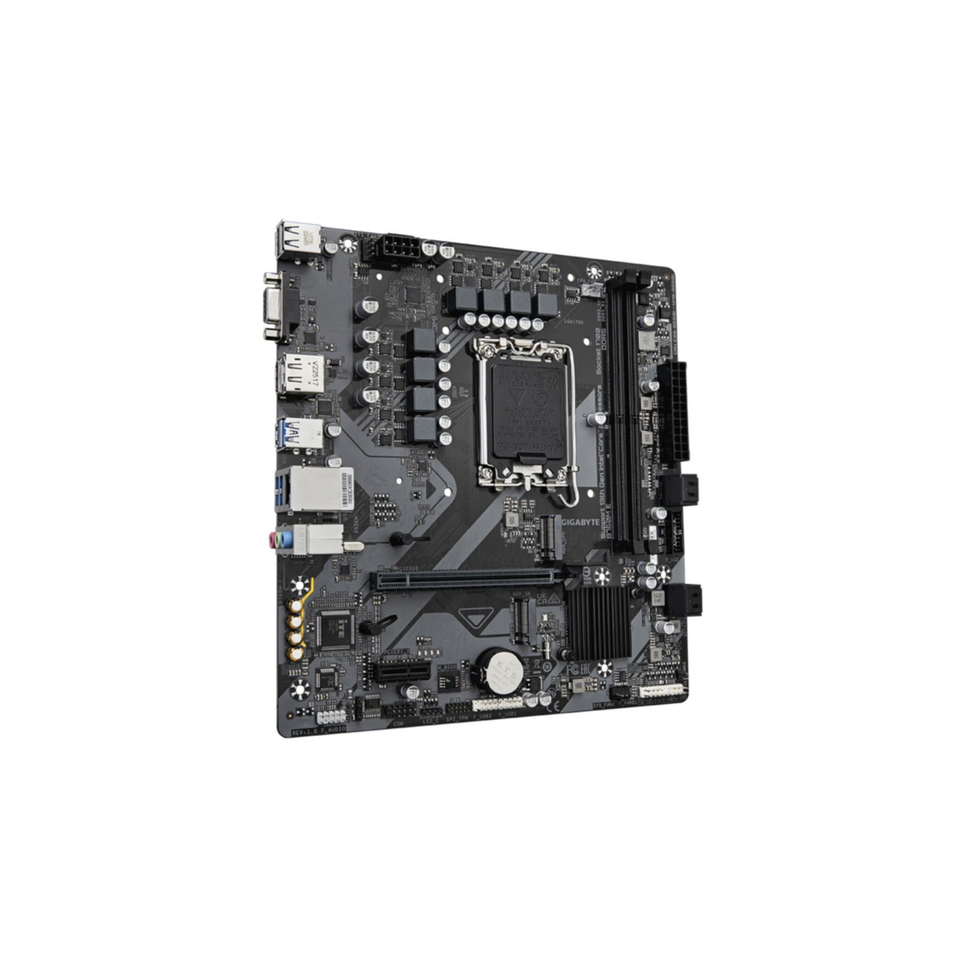 GIGABYTE GA-B760M E - LGA1700 Micro-ATX Motherboard, Intel B760, DDR5, 2x DIMM, 128GB Max — Buy in Cyprus with Fast Delivery