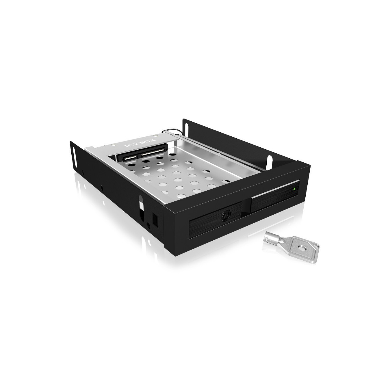 Trayless Drive Frame 1x SATA 2.5-inch to 1x SATA Host for 3.5-inch Bay - ICY BOX — Buy in Cyprus with Fast Delivery