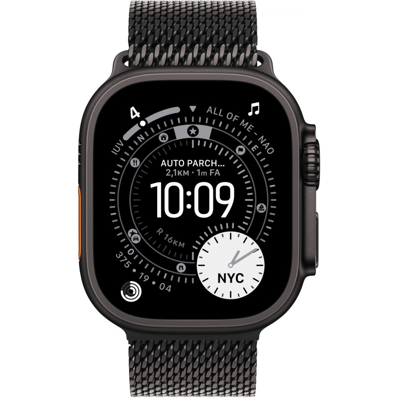 Buy Apple Watch Ultra 3 Titanium Cellular 49mm Schwarz (Milanaise Titan schwarz)... in Cyprus, Nicosia, Limassol, Larnaka, Pafos