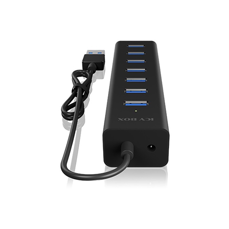 Buy ICY BOX IB-HUB1700-U3 USB 3.0 HUB 7-Port 7xUSB 3.0 - IB-HUB1700-U3 - Black, ... in Cyprus, Nicosia, Limassol, Larnaka, Pafos