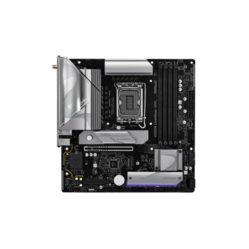 Buy ASRock LiveMixer B860M - LGA1700 Micro-ATX WiFi Motherboard - Creator-Focuse... in Cyprus, Nicosia, Limassol, Larnaka, Pafos