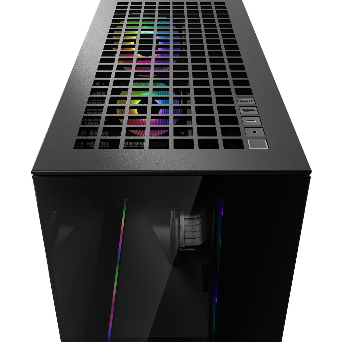 Arctic Xtender VG Black E-ATX Mid Tower – Vertical GPU, 482mm, 5 Fans | Armenius Store