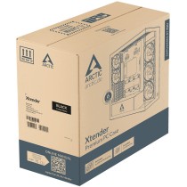 Arctic Xtender VG Black E-ATX Mid Tower – Vertical GPU, 482mm, 5 Fans | Armenius Store