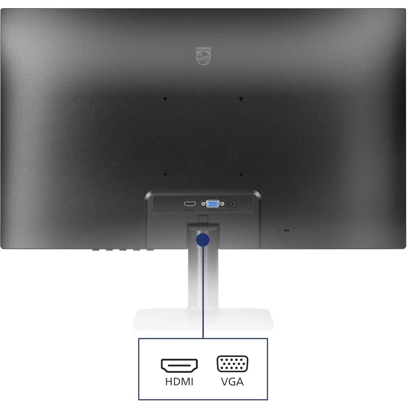 Philips Monitor - 27E2N1100L - 27-inch VA LCD, Full HD, 100 Hz, HDMI+D-Sub, Black — Buy in Cyprus with Fast Delivery