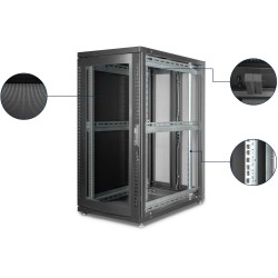 Buy DIGITUS Serverschrank Unique 26HE 1340x600x1000mm schwarz (Speditionsversand... in Cyprus, Nicosia, Limassol, Larnaka, Pafos