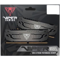 Patriot DIMM 3200 (2x8GB) Dual-Kit - PVS416G320C6K - Viper Steel, DDR4-3200, 16 GB, Intel XMP
