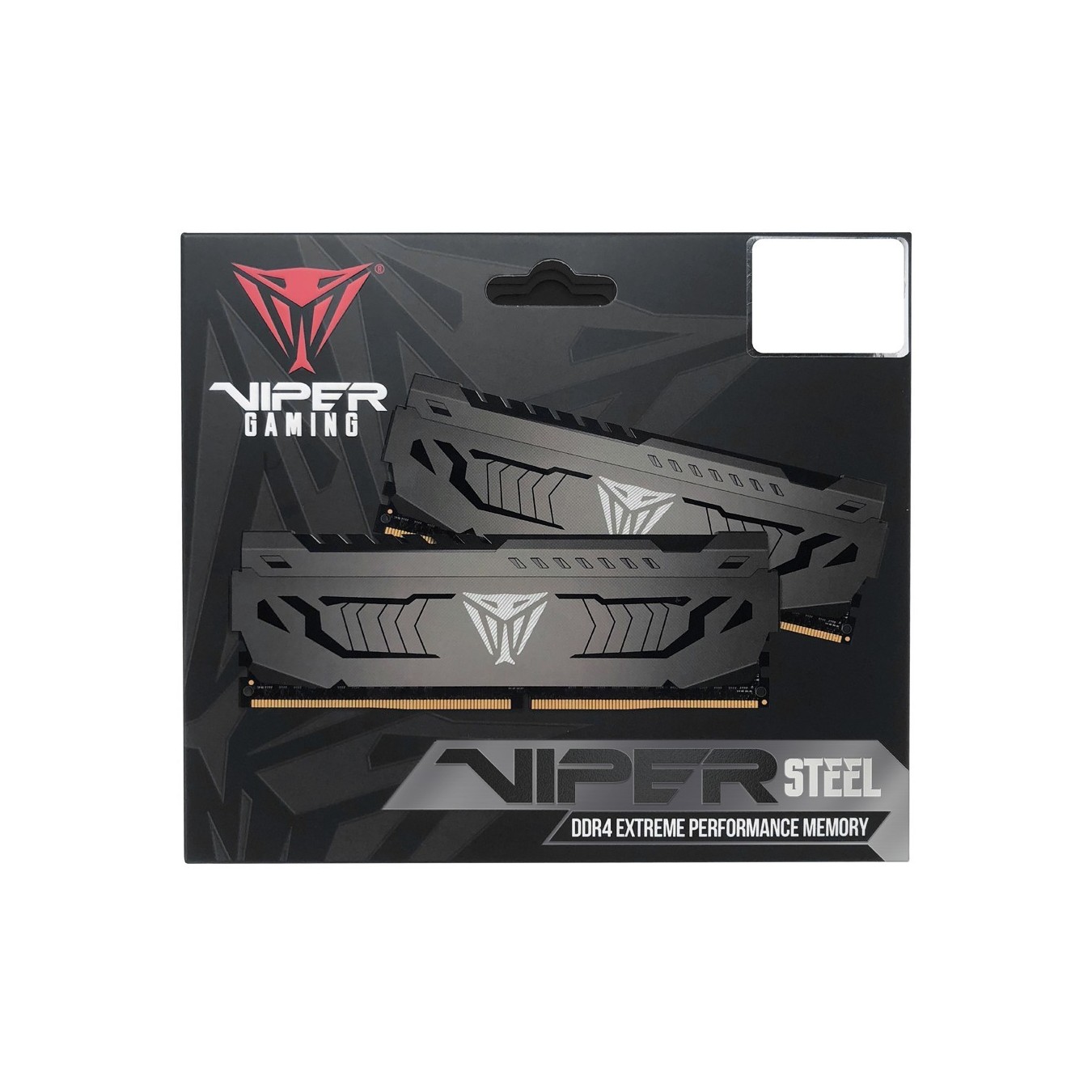 Patriot DIMM 3200 (2x8GB) Dual-Kit - PVS416G320C6K - Viper Steel, DDR4-3200, 16 GB, Intel XMP