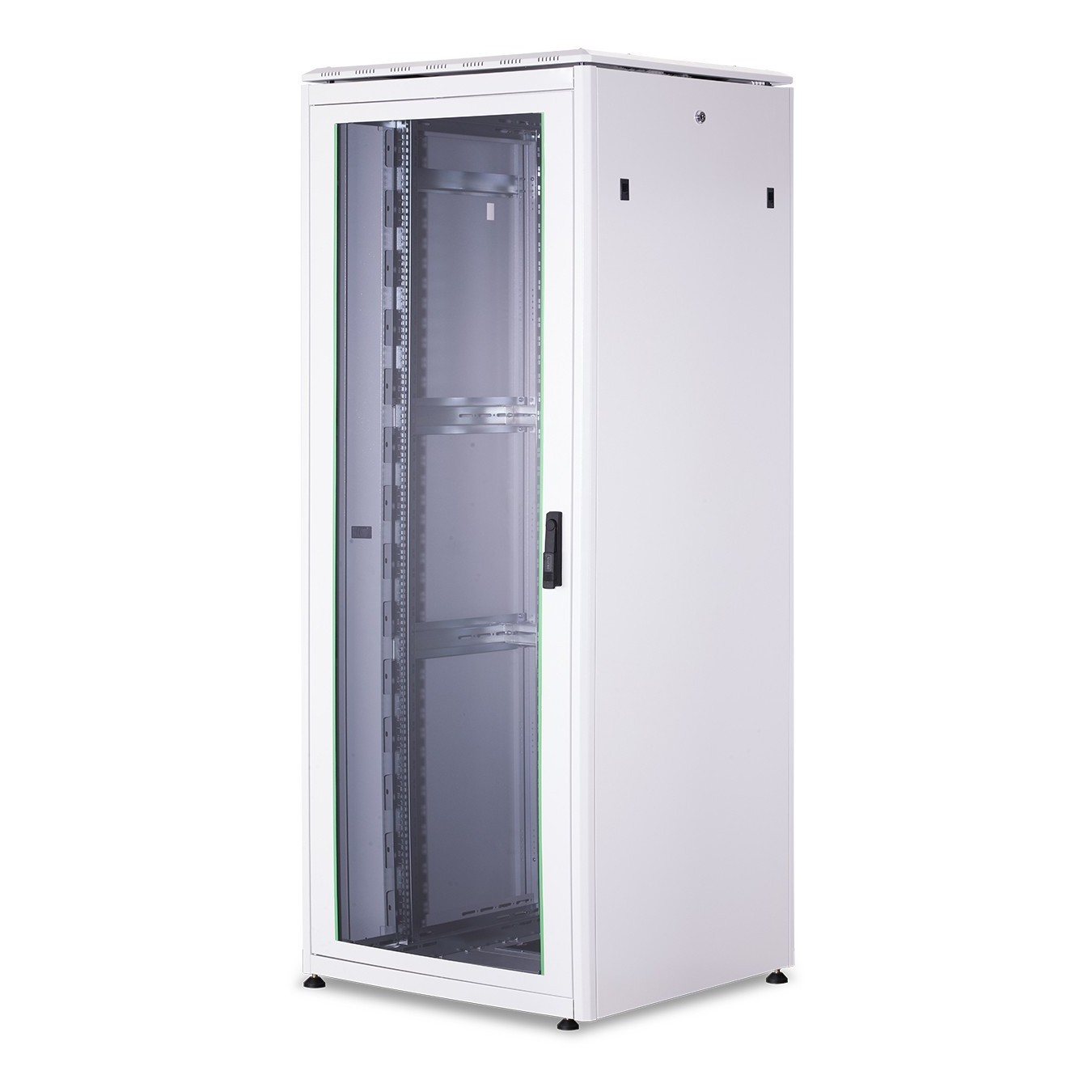 DIGITUS Netzwerkschrank Unique 42HE 2053x800x800mm grau (Speditionsversand) - Unique 42HE - Grey
