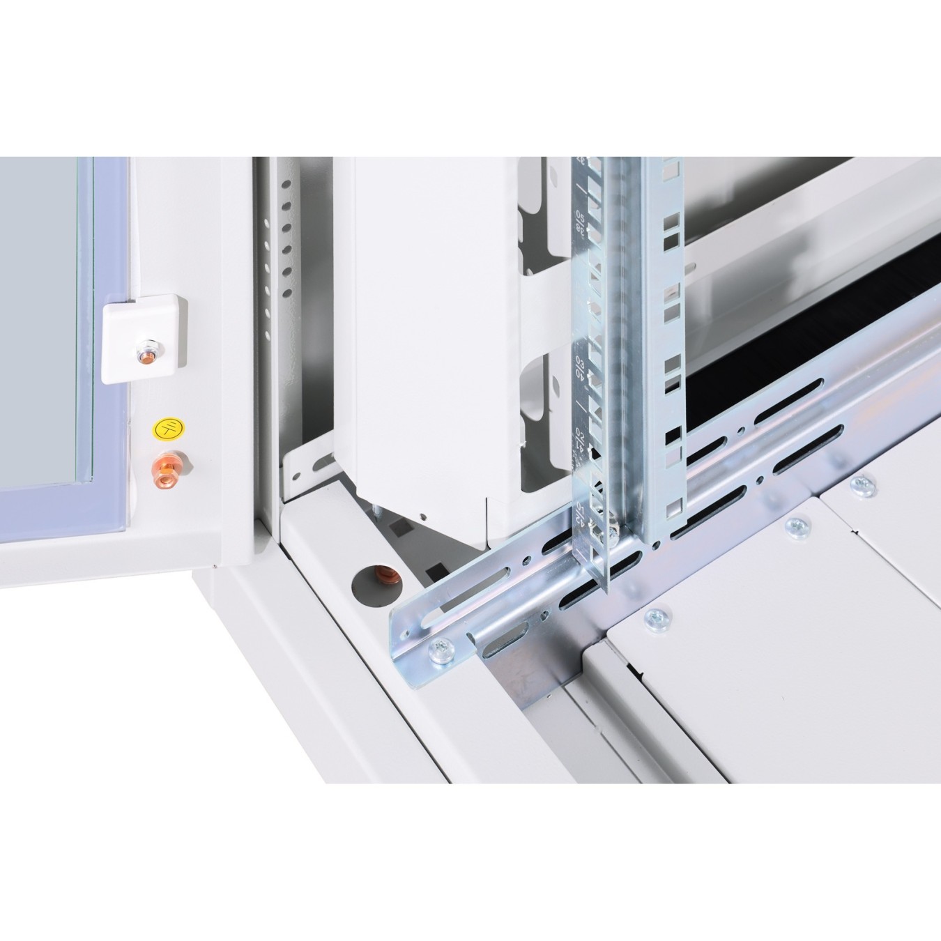 DIGITUS Netzwerkschrank Unique 42HE 2053x800x800mm grau (Speditionsversand) - Unique 42HE - Grey
