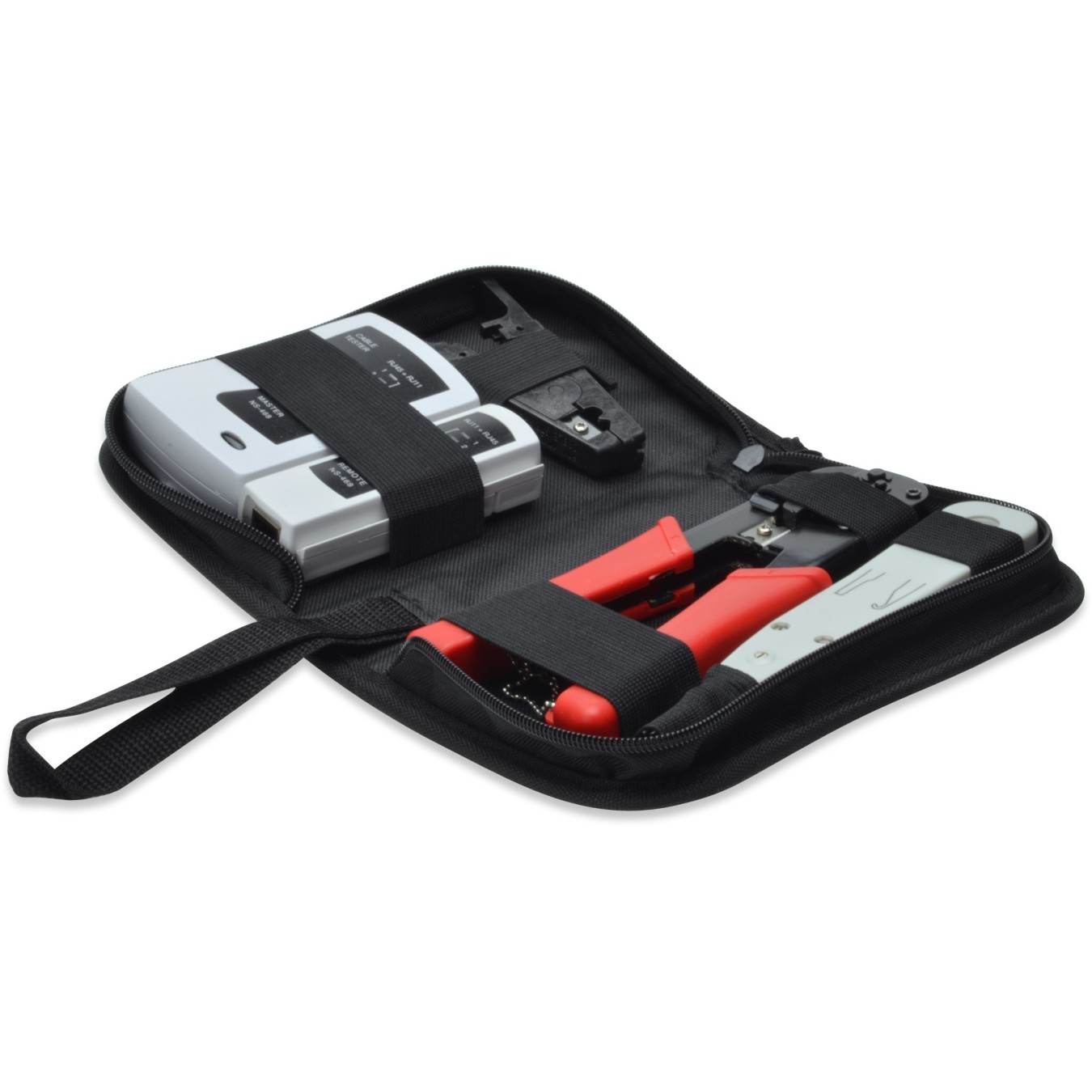 DIGITUS Network Tool Set - Black, Grey, Red — Buy in Cyprus with Fast Delivery