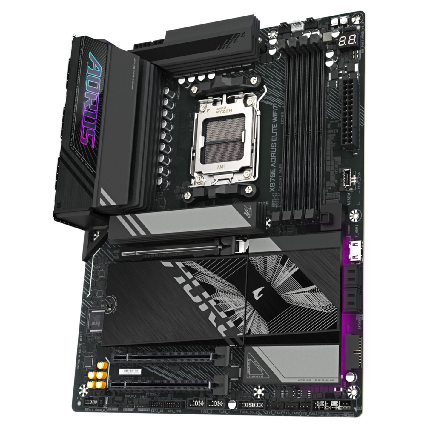 Gigabyte X870E AORUS Elite WiFi7 AM5 ATX Motherboard (Boxed) — Buy in Cyprus with Fast Delivery