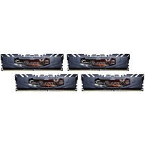 64 GB G.Skill DIMM DDR4-3200 (4x 16 GB) Quad-Kit - F4-3200C16Q-64GFX - schwarz. Flare X. INTEL XMP