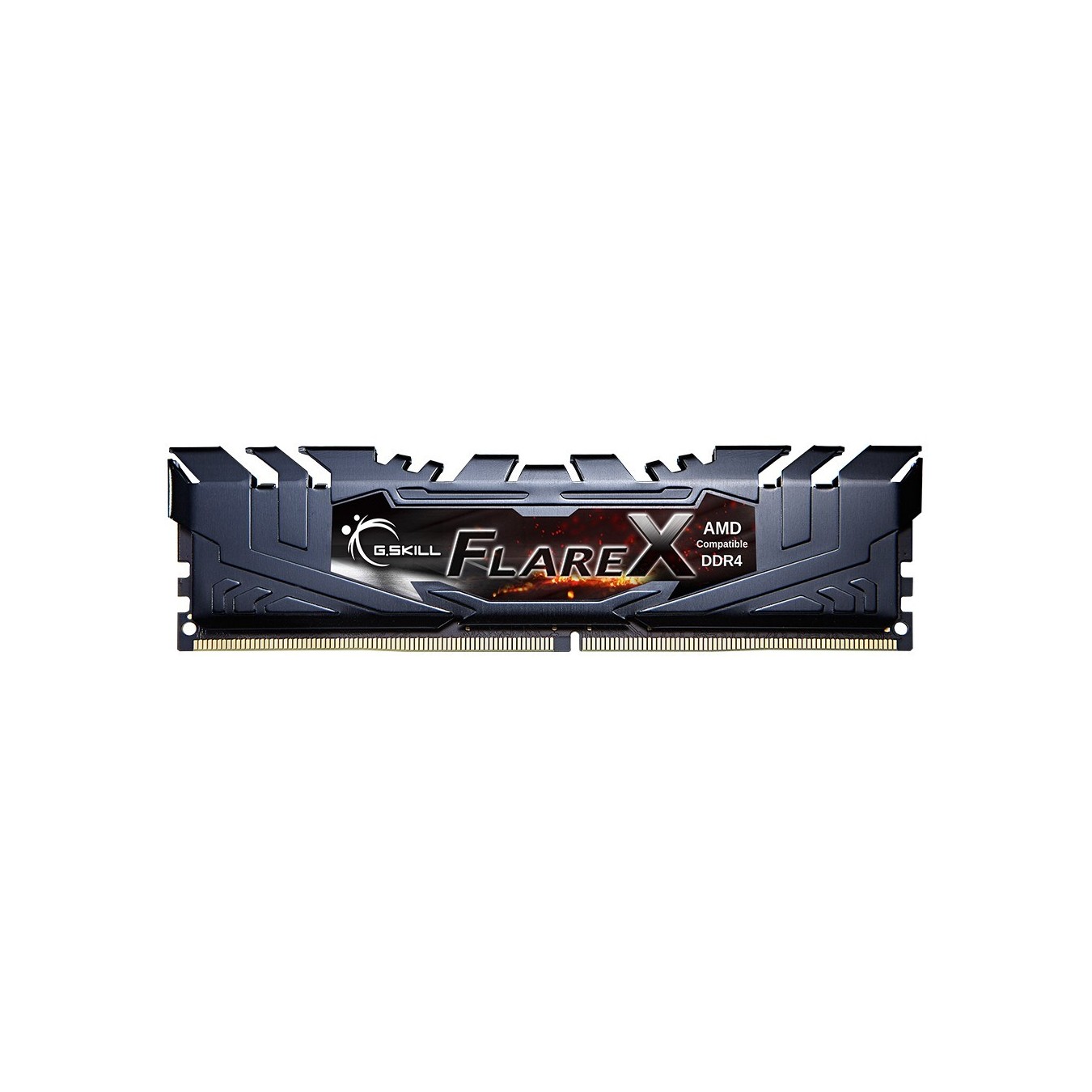 64 GB G.Skill DIMM DDR4-3200 (4x 16 GB) Quad-Kit - F4-3200C16Q-64GFX - schwarz. Flare X. INTEL XMP
