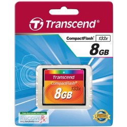 Buy Transcend Card CompactFlash 8GB MLC - 133x, 50 MB/s read, 20 MB/s write, Black in Cyprus, Nicosia, Limassol, Larnaka, Pafos