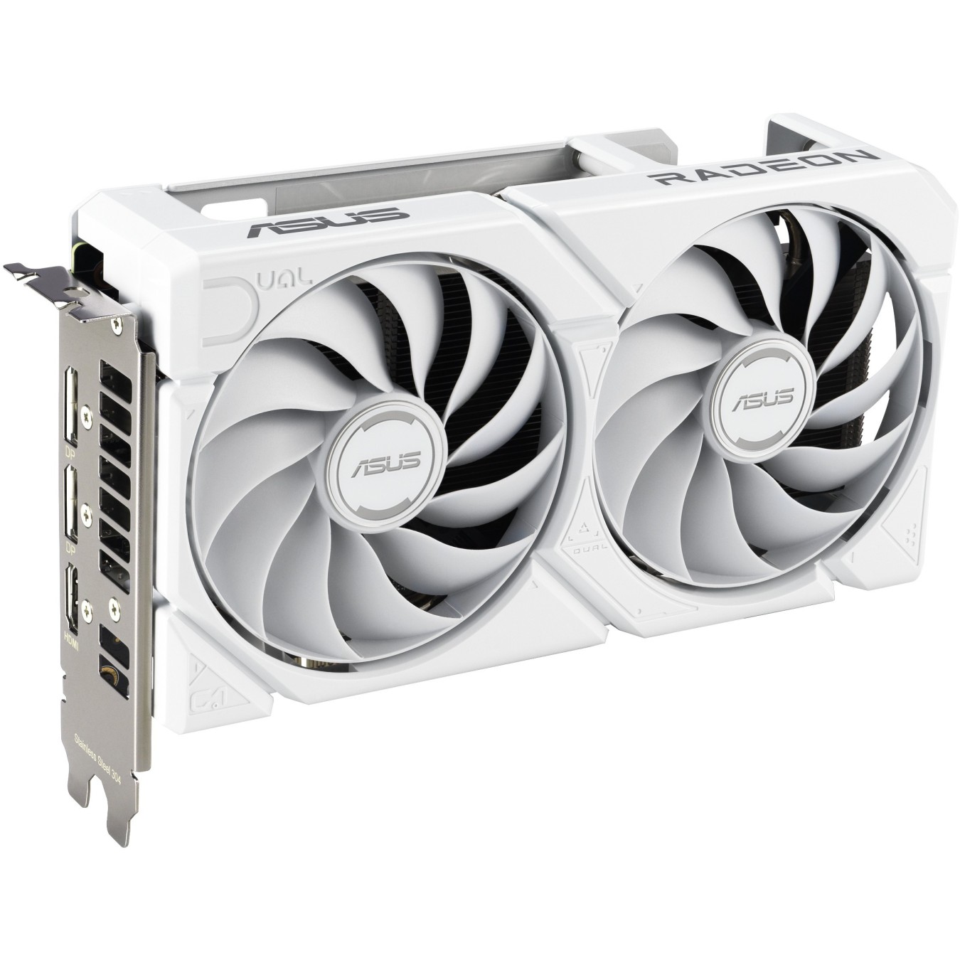 RX 9060 XT 16GB Asus DUAL GDDR6 white - RX 9060 XT - White, 16GB GDDR6, PCIe 5.0 — Buy in Cyprus with Fast Delivery