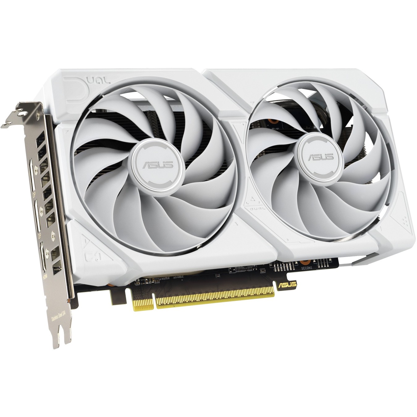 RX 9060 XT 16GB Asus DUAL GDDR6 white - RX 9060 XT - White, 16GB GDDR6, PCIe 5.0 — Buy in Cyprus with Fast Delivery
