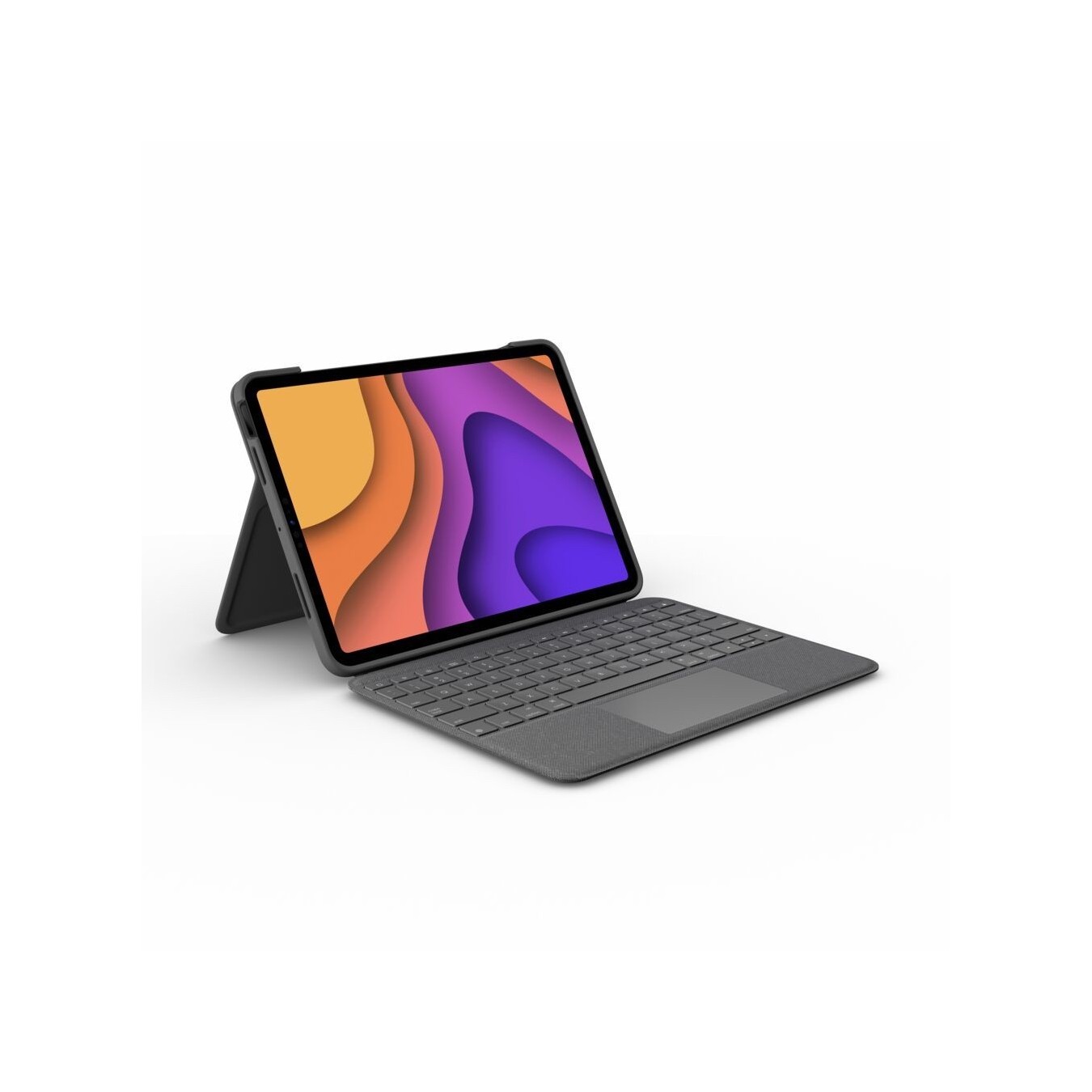 Logitech Slim Folio Keyboard Case - Gray, for Apple iPad Air 10.9in (4th Gen) — Buy in Cyprus with Fast Delivery