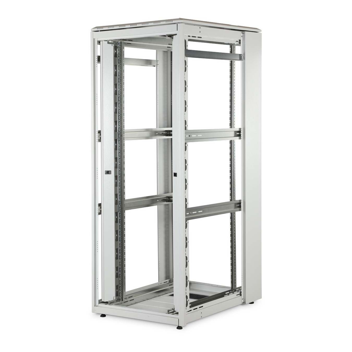 DIGITUS Network Rack Cabinet Unique 42HE 2053x800x1000mm gray - 42U, 800x1000 mm, Floor Standing