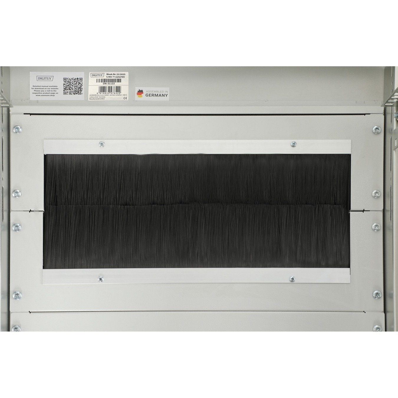DIGITUS Network Rack Cabinet Unique 42HE 2053x800x1000mm gray - 42U, 800x1000 mm, Floor Standing