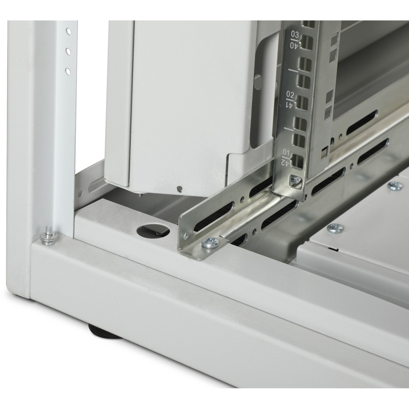 DIGITUS Network Rack Cabinet Unique 42HE 2053x800x1000mm gray - 42U, 800x1000 mm, Floor Standing