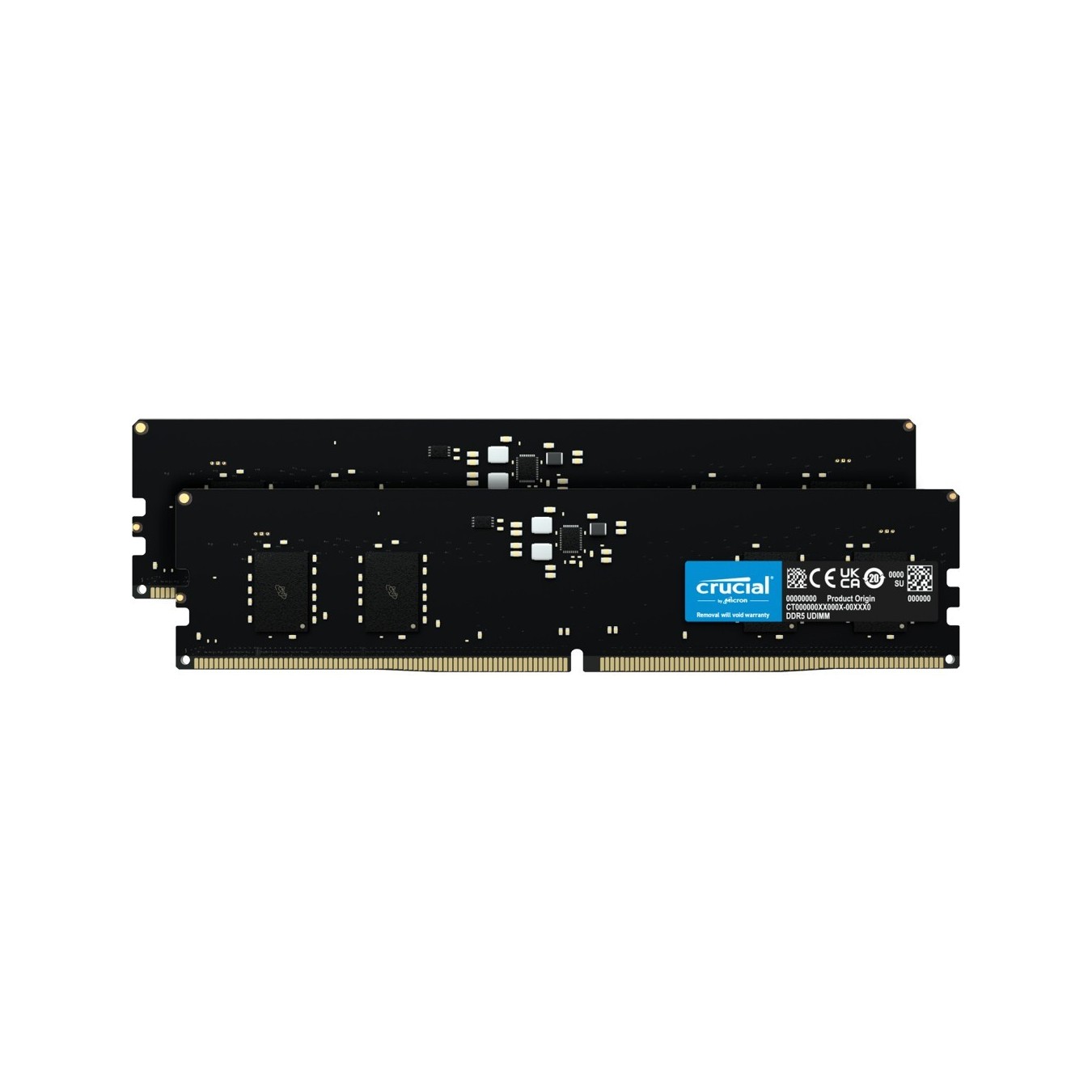 16 GB Crucial DIMM 5600 (2x 8 GB) Dual-Kit (schwarz. CT2K8G56C46U5. INTEL XMP. AMD EXPO) — Buy in Cyprus with Fast Delivery