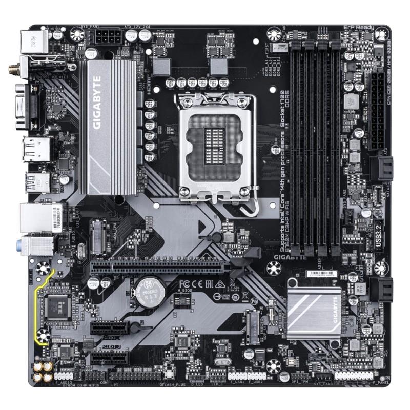 Buy GIGABYTE GA-B760M D3HP WIFI6 - LGA1700 Micro-ATX Motherboard, B760, DDR5, 4x... in Cyprus, Nicosia, Limassol, Larnaka, Pafos