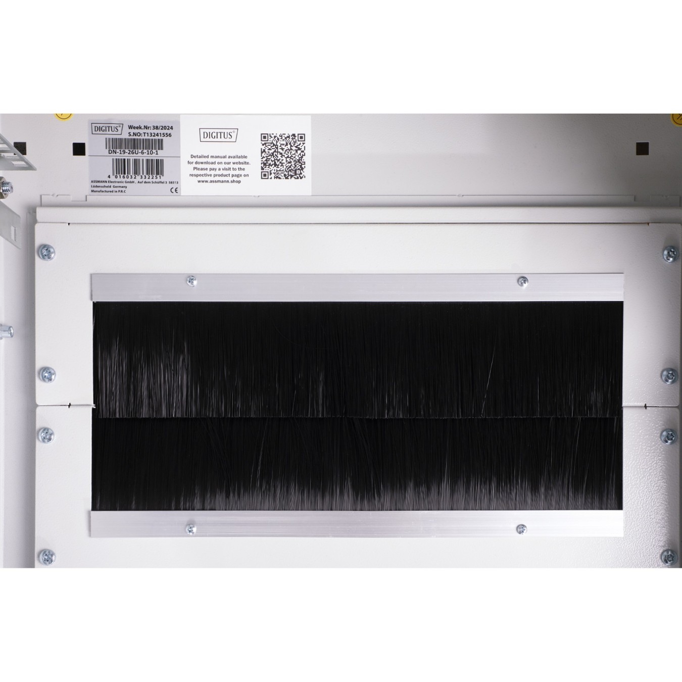 DIGITUS Netzwerkschrank Unique 26HE 1342x600x1000mm gray (Speditionsversand) - 600x1000mm, Floor Standing