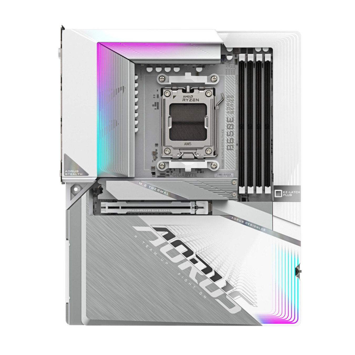 GIGABYTE AORUS B650E STEALTH ICE - GA-B650E-AORUS - AM5, DDR5, 4 DIMM, 256GB Max, ATX — Buy in Cyprus with Fast Delivery