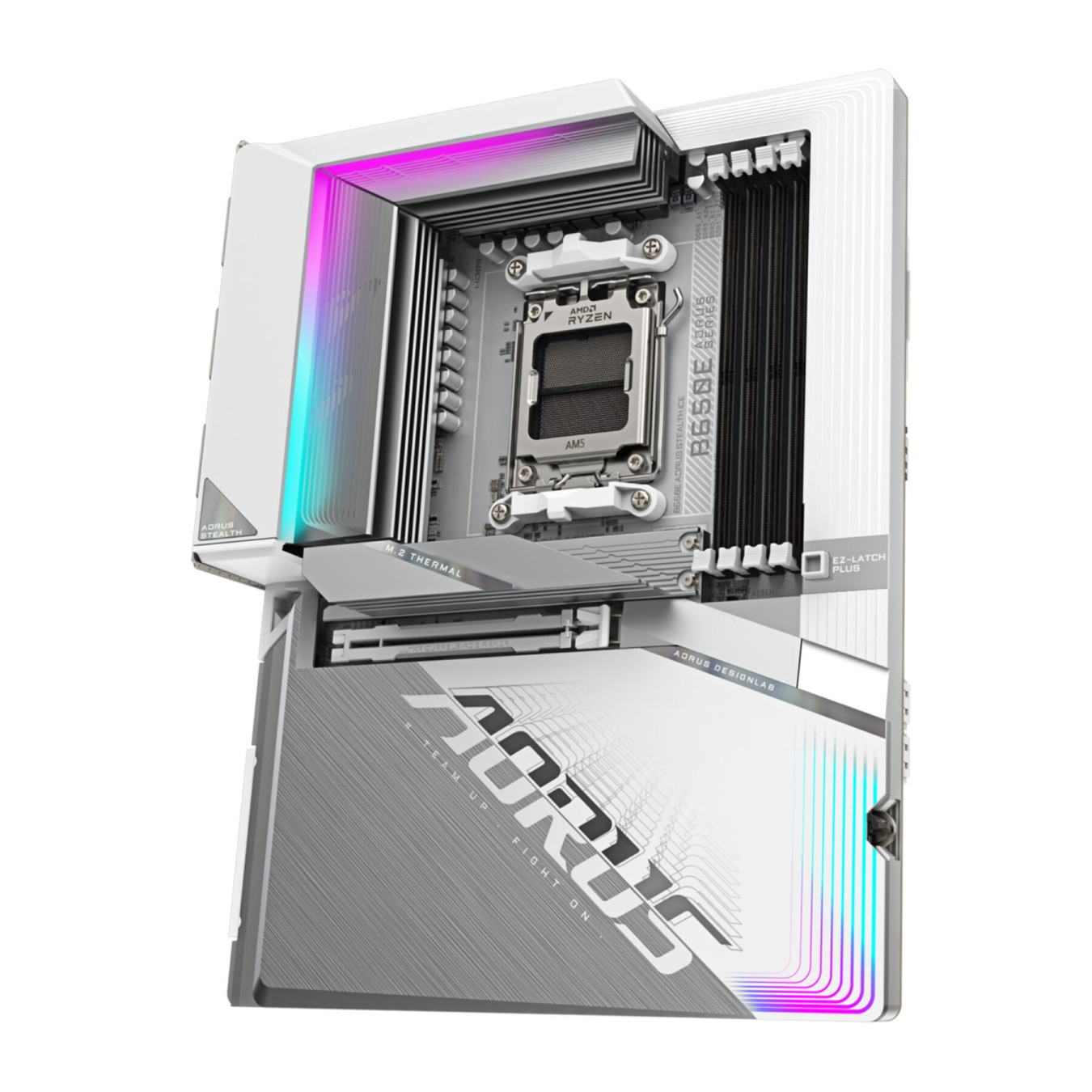 GIGABYTE AORUS B650E STEALTH ICE - GA-B650E-AORUS - AM5, DDR5, 4 DIMM, 256GB Max, ATX — Buy in Cyprus with Fast Delivery
