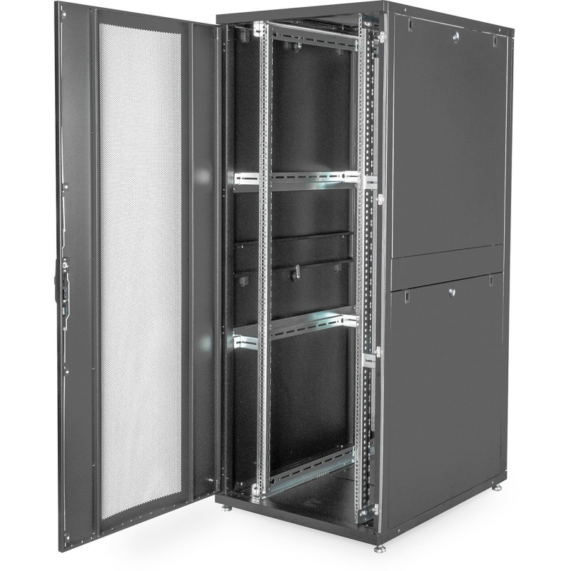 Buy DIGITUS Serverschrank Unique 42HE 2050x800x1000mm - schwarz - Speditionsversand in Cyprus, Nicosia, Limassol, Larnaka, Pafos