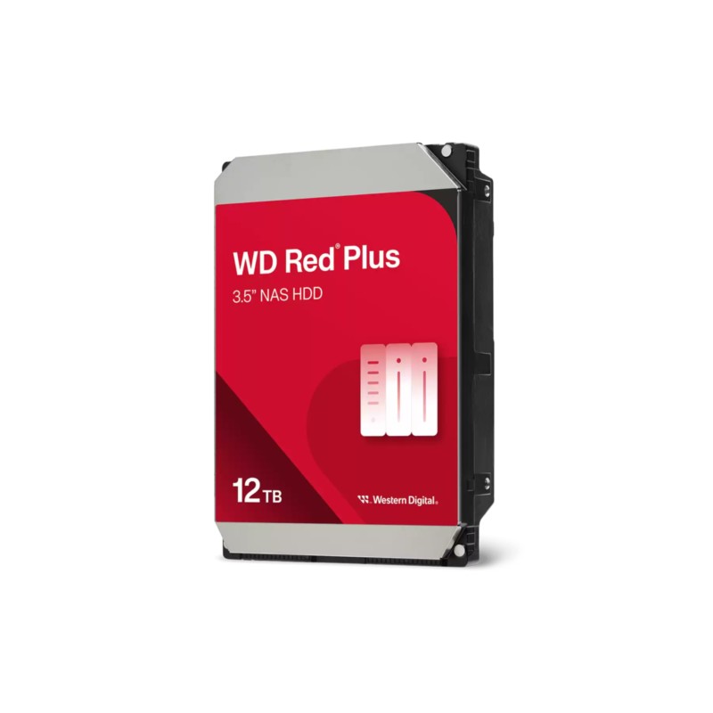 Buy WD Red Plus WD120EFGX - 12TB 3.5in SATA III 6Gb/s HDD, 7200 RPM, 512MB Cache... in Cyprus, Nicosia, Limassol, Larnaka, Pafos
