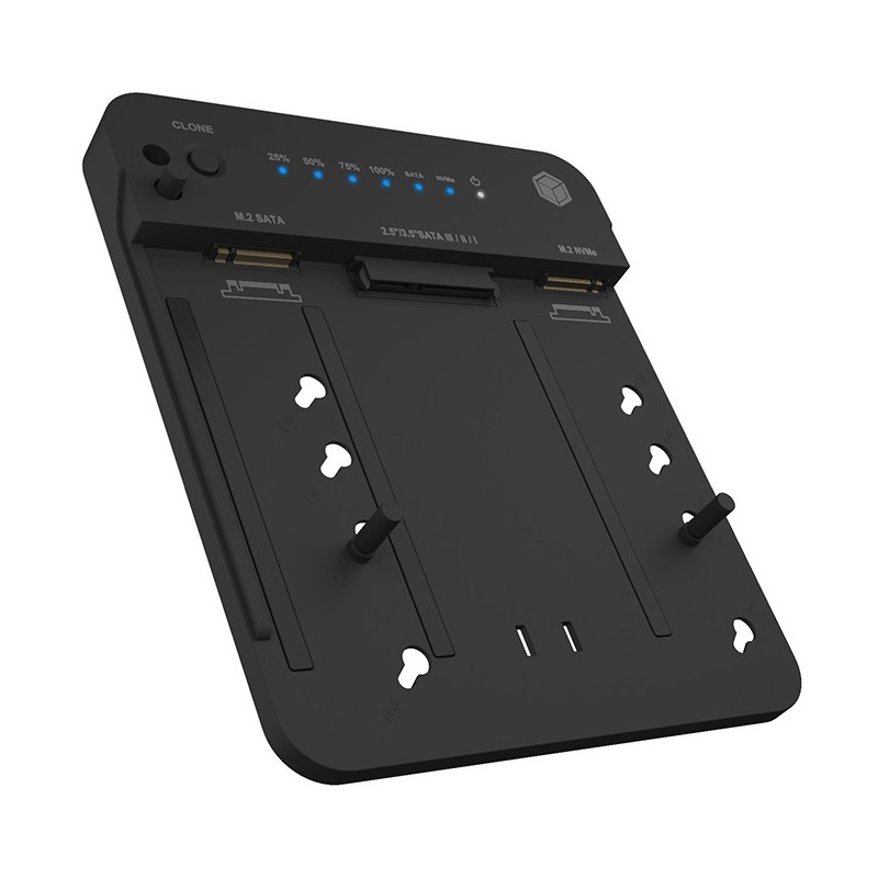 Buy ICY BOX Docking Station 6.4cm (2.5) & SATA & M.2 NVMe - USB 3.2 in Cyprus, Nicosia, Limassol, Larnaka, Pafos