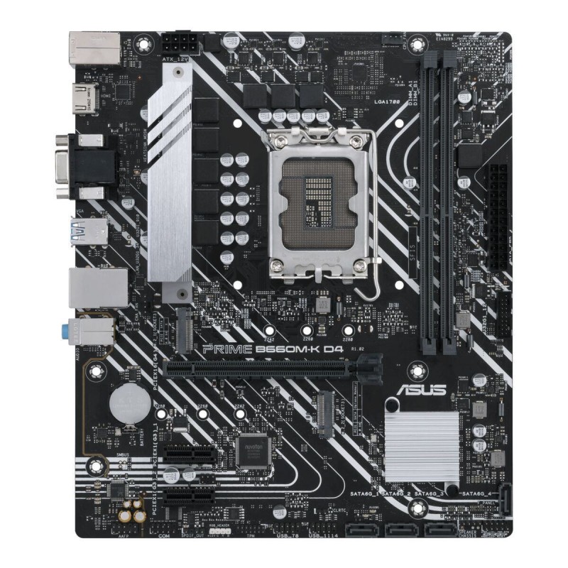 Buy ASUS PRIME B660M-K D4 - LGA1700 Micro-ATX Motherboard - DDR4, 4x DIMM, Up to... in Cyprus, Nicosia, Limassol, Larnaka, Pafos