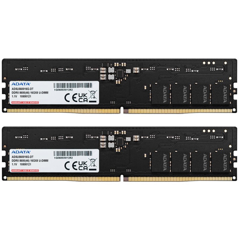 Buy ADATA DIMM 64 GB (2x32 GB) 5600 DDR5 - AD5U560032G-DT - Black Premier Tray A... in Cyprus, Nicosia, Limassol, Larnaka, Pafos