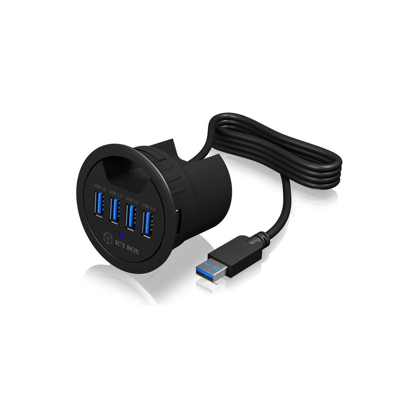 HUB Tisch-Hub 4x USB 3.0 Type-A ICY BOX - USB-A Hub — Buy in Cyprus with Fast Delivery