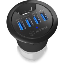 HUB Tisch-Hub 4x USB 3.0 Type-A ICY BOX - USB-A Hub — Buy in Cyprus with Fast Delivery