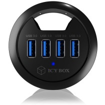 HUB Tisch-Hub 4x USB 3.0 Type-A ICY BOX - USB-A Hub — Buy in Cyprus with Fast Delivery