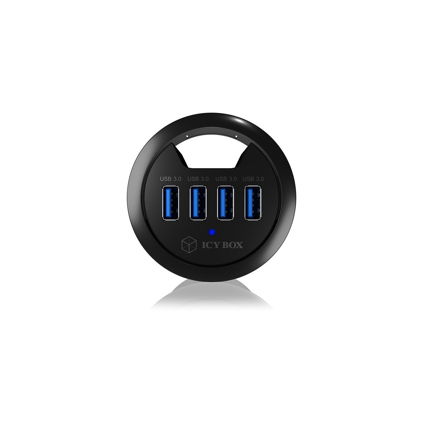 HUB Tisch-Hub 4x USB 3.0 Type-A ICY BOX - USB-A Hub — Buy in Cyprus with Fast Delivery
