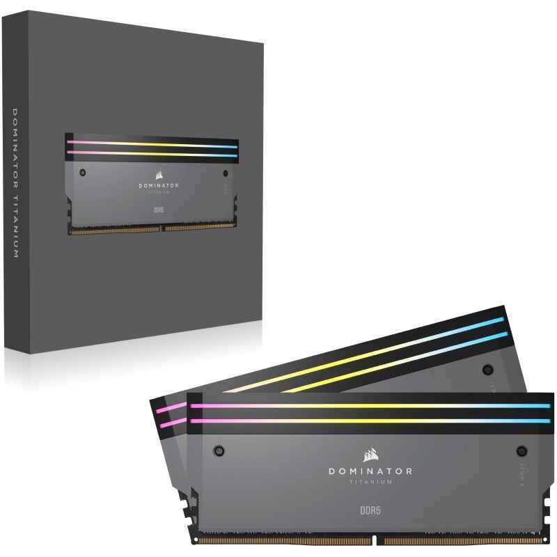 Buy 64GB PC 6000 CL30 CORSAIR KIT (2x32GB) DOMIN. T RGB Gr retail in Cyprus, Nicosia, Limassol, Larnaka, Pafos