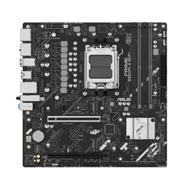 Buy ASUS PRIME B850M-A WiFi - AM5 Micro-ATX DDR5 Motherboard, Up to 256GB, Wi-Fi... in Cyprus, Nicosia, Limassol, Larnaka, Pafos