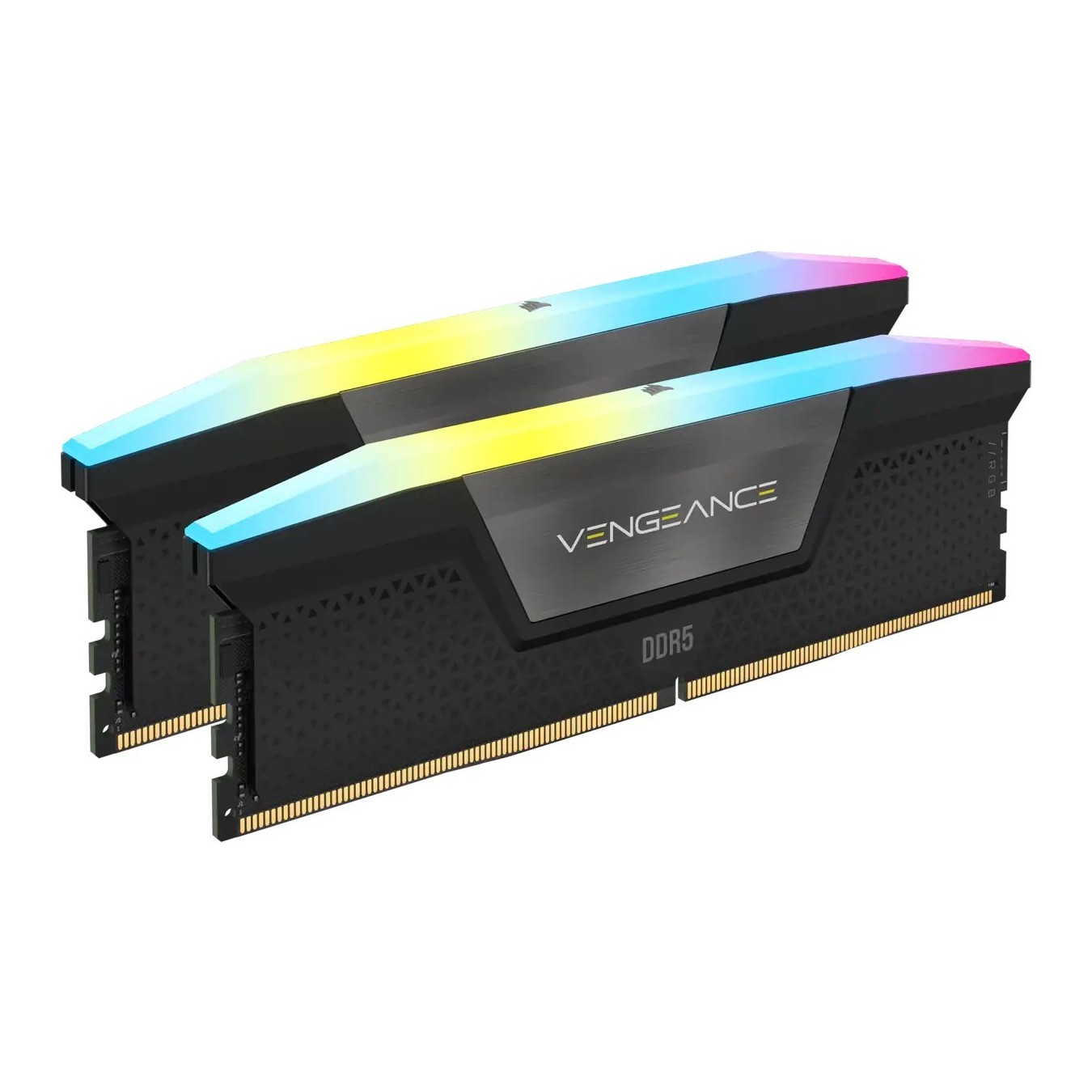 CORSAIR Vengeance RGB - CMH64GX5M2B6000Z40 - Black, 64GB (2x32GB), DDR5-6000 CL40, 288-pin DIMM, Box