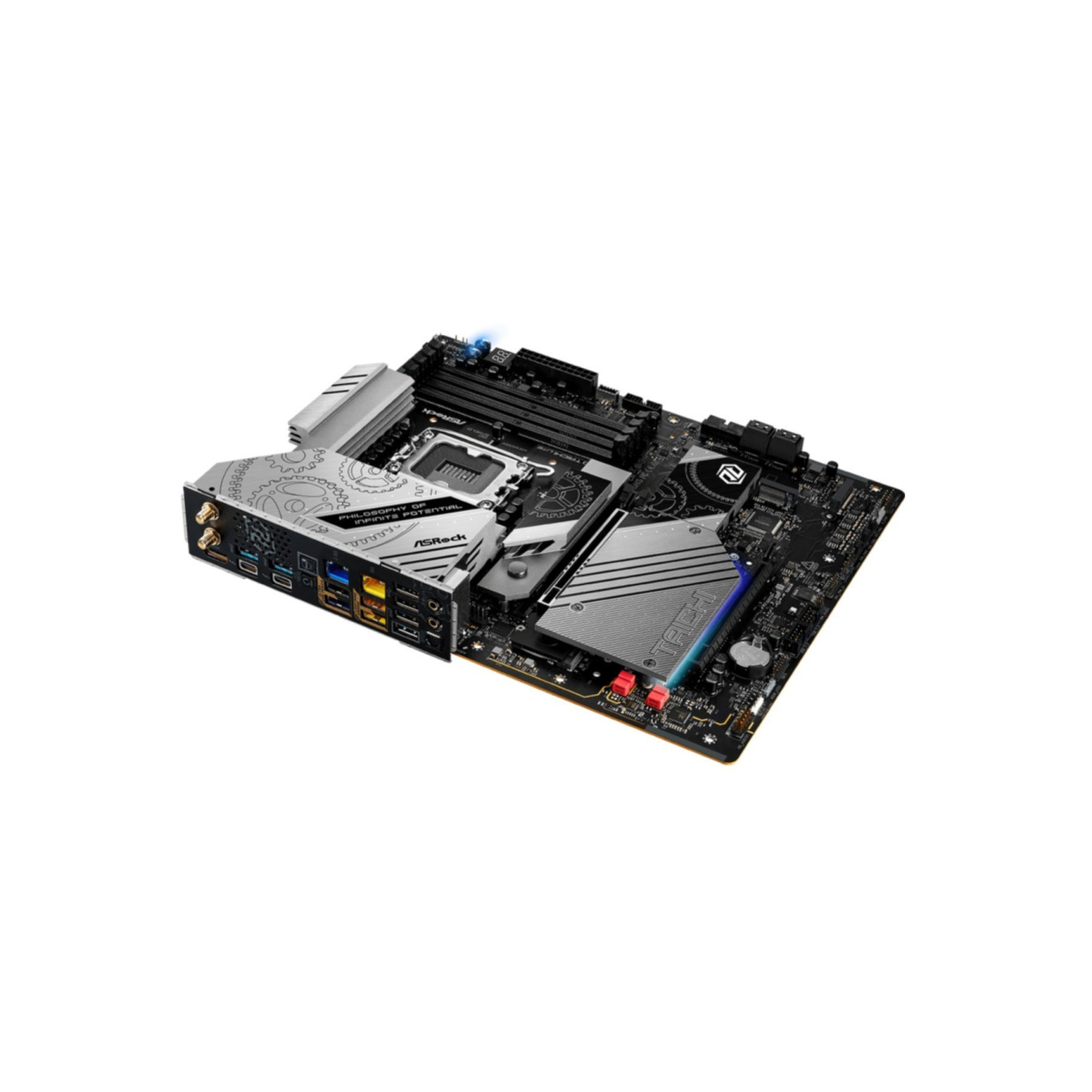 ASRock Z890 Taichi Lite - LGA1851 ATX Motherboard - DDR5 256GB, up to 9600MHz, Wi‑Fi 7, Dual 2.5/5GbE, Thunderbolt x2