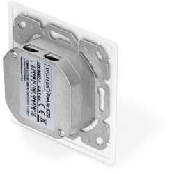 Buy DIGITUS Cat6A Shielded Flush-Mounted Wall Socket 2 x RJ-45 White in Cyprus, Nicosia, Limassol, Larnaka, Pafos