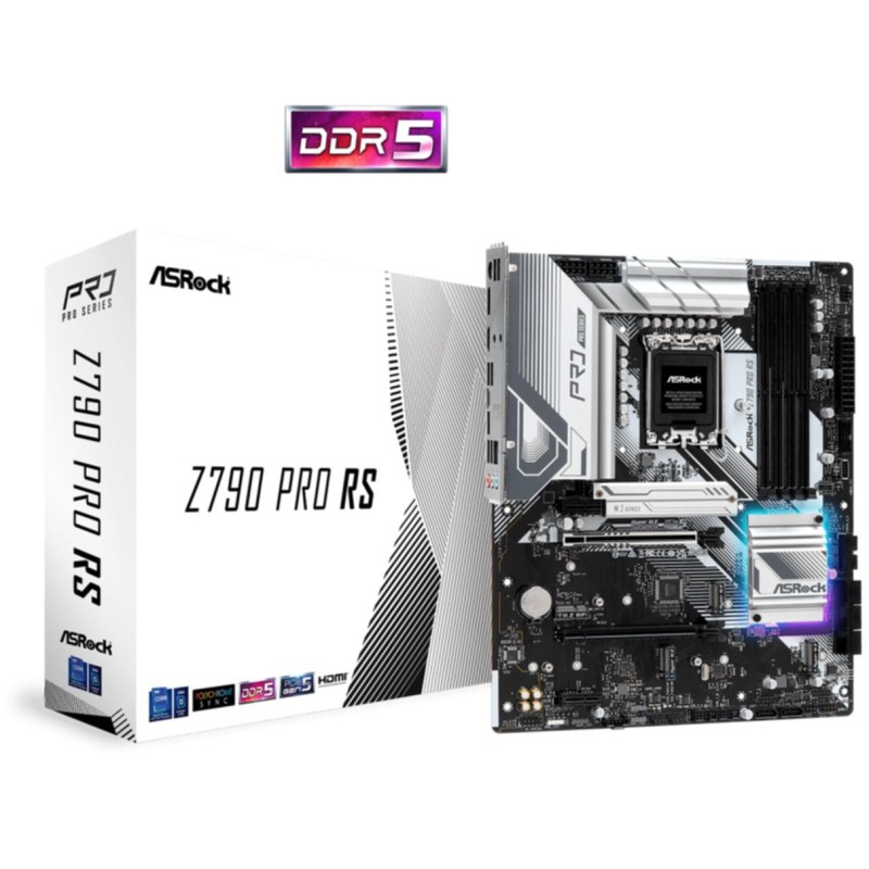 ASRock Z790 Pro RS LGA1700 ATX DDR5 Motherboard (Boxed) — Buy in Cyprus with Fast Delivery