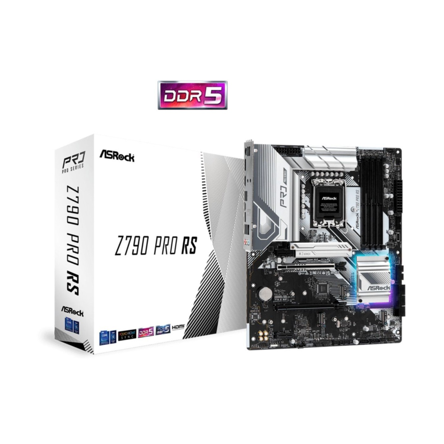 ASRock Z790 Pro RS LGA1700 ATX DDR5 Motherboard (Boxed) — Buy in Cyprus with Fast Delivery